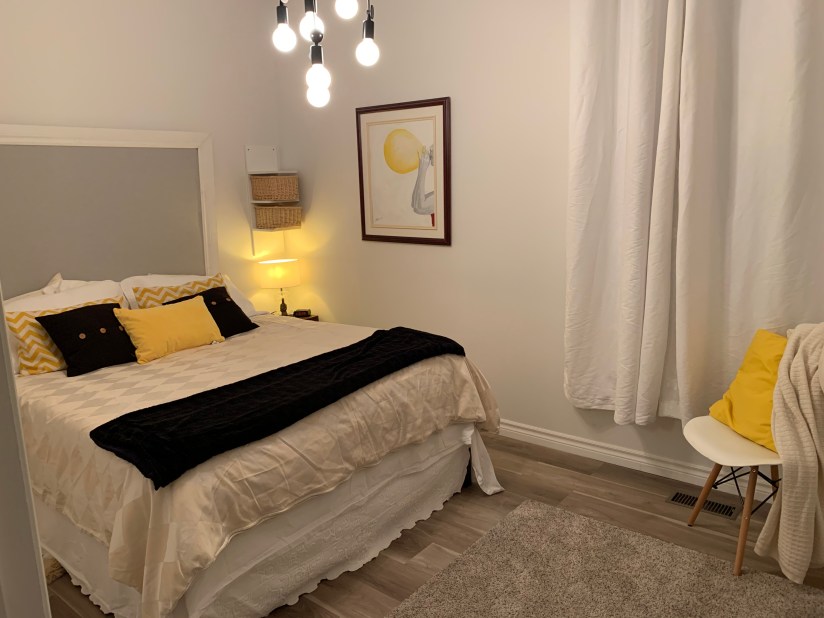 staging your home bedroom